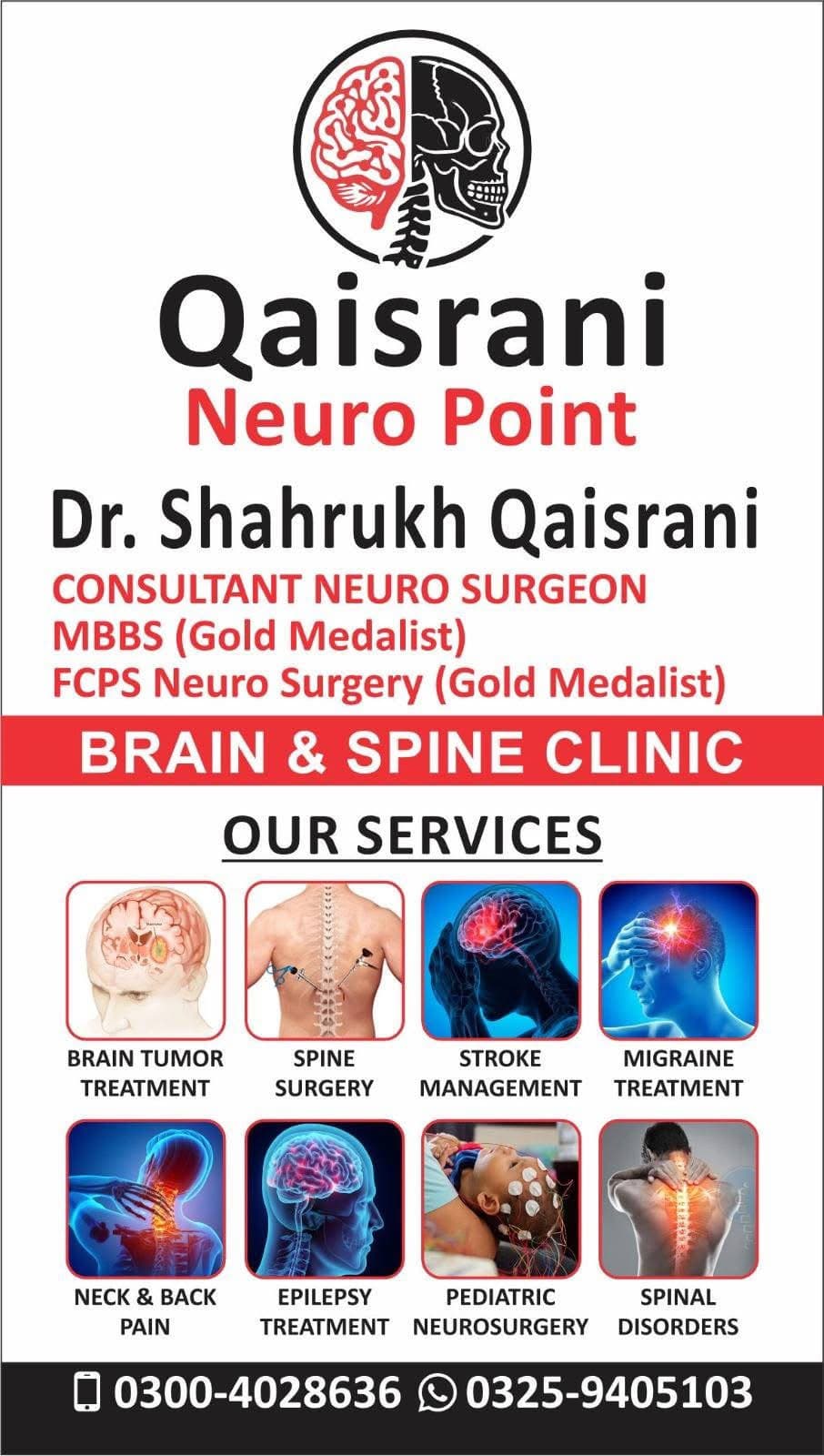 Qaisrani Neuro Point clinic services in English
